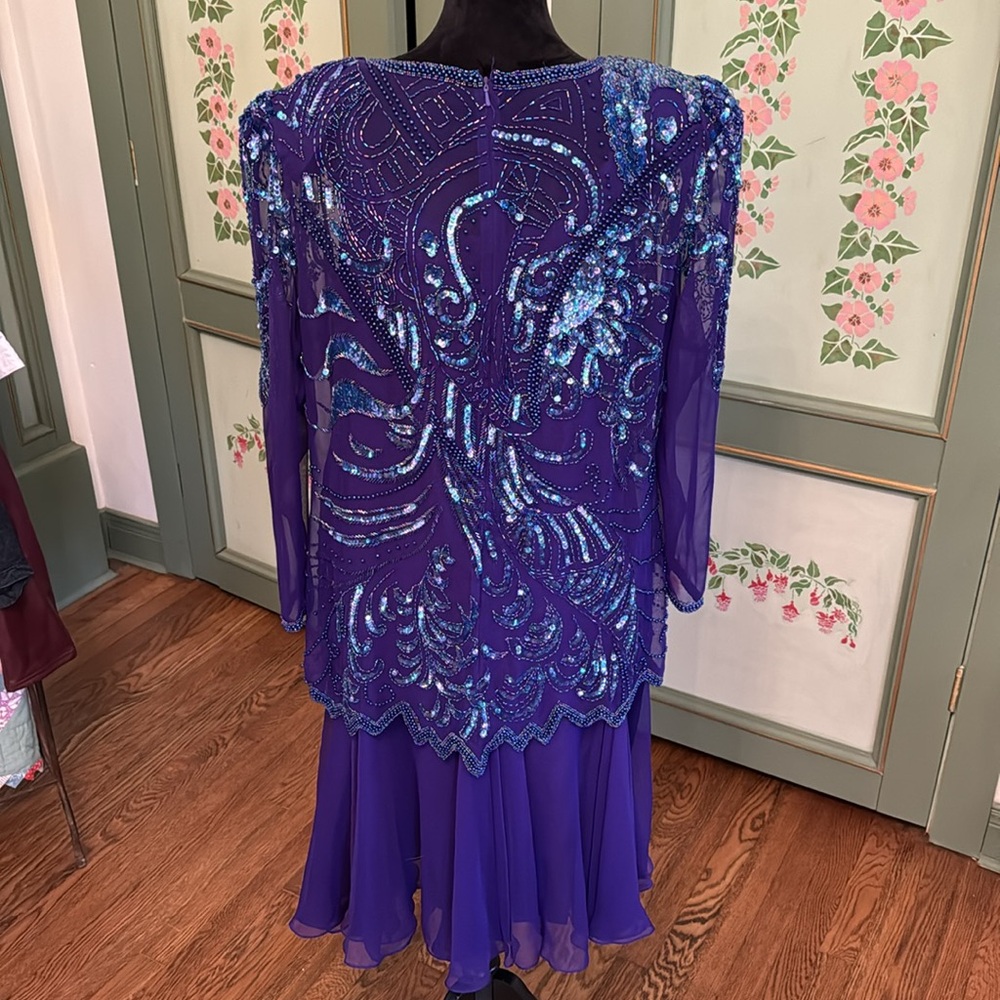 BEAUTIFUL BEADED/SEQUINED PARTY DRESS